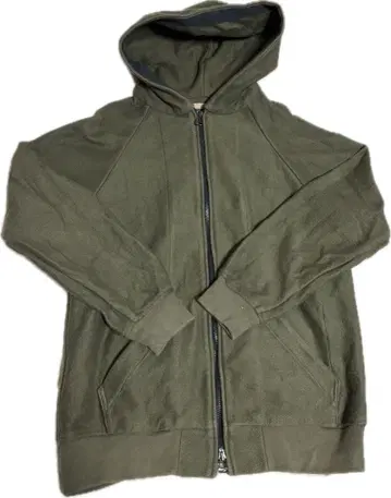 FRANK LEDER 올리브 그린 후드티