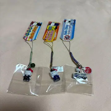 지역 한정 키티 헬로키티 매듭 스트랩 나고야시 교통국