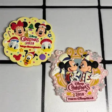 디즈니랜드 디즈니씨 2018년 크리스마스 마그넷