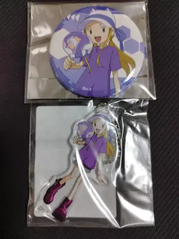 디지몬 오리모토 이즈미 굿즈 2종 세트