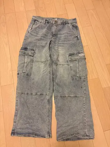 PROCLUB 데님 카고 팬츠 W34