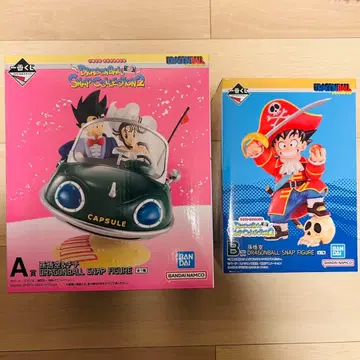 제일복권 드래곤볼 SNAP A상 손오공&치치 B상 손오공 피규어