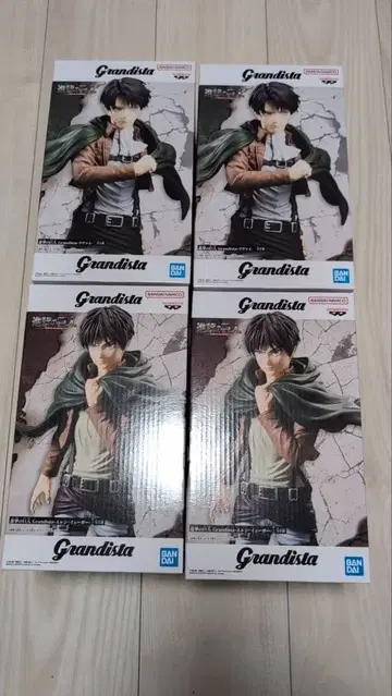 진격의 거인 ~Grandista 리바이 엘렌 피규어 4체 세트