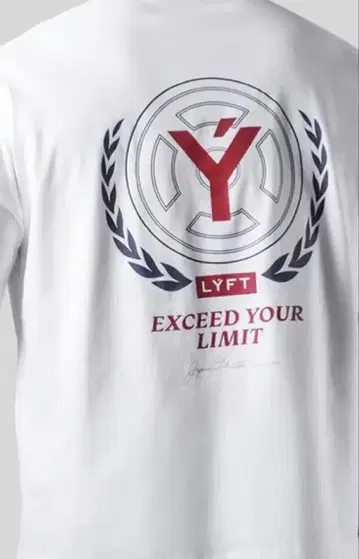 새상품 LYFT 백 Y 플레이트 로고 빅 티셔츠 리프트