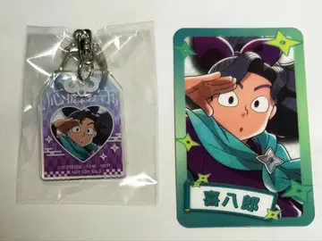 닌타마 카라테츠 아야베 카드 아크릴 키링 스트로우 참