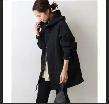 FRAMeWORK C/PE 후드 미들 블루종 38