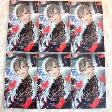 니지산지 쿠츠하 랜덤 사진풍 카드 6장 세트