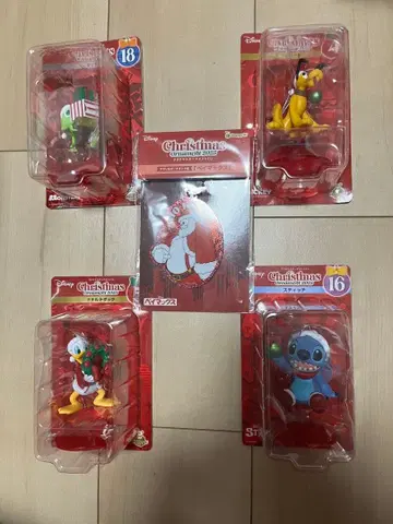 디즈니 크리스마스 오너먼트 복권 묶음 판매