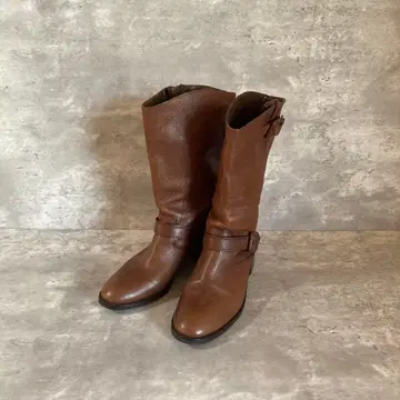 tsumori chisato (22.5) 엔지니어 부츠 천연 가죽/부티