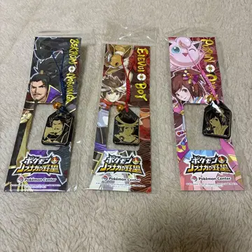 포켓몬 아크릴 키링 3개 세트