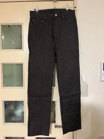 TRANS CONTINENTS 스트라이프 팬츠 히코리