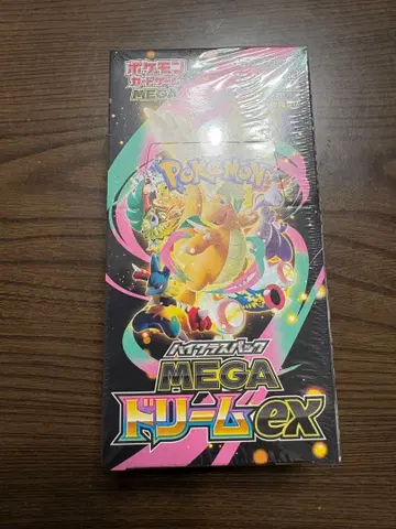 포켓몬 카드 MEGA 하이클래스 팩 드림 ex 1BOX 슈링크 포함
