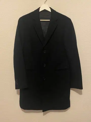 UNIQLO 체스터 코트 S 사이즈 네이비