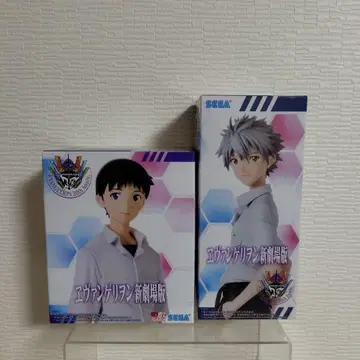 에반게리온 신극장판 나기사 카오루 이카리 신지 피규어 2체 세트