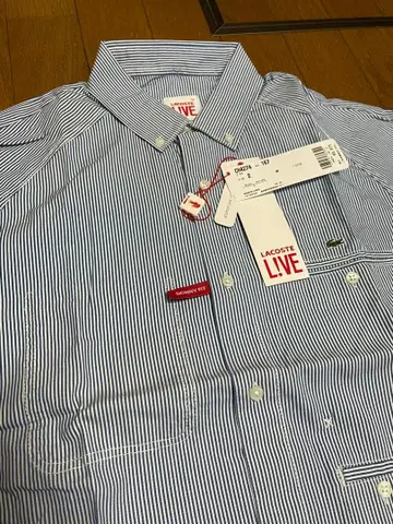 단종 미사용품 라코스테 LIVE 택 포함 새상품 버튼 다운 셔츠