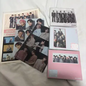 태피스트리/W SnowMan 3 형태 묶음 판매 특전 포함