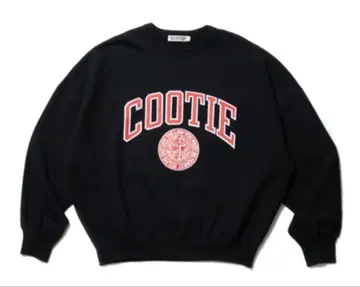 COOTIE 블랙 맨투맨 M 엘르 가든