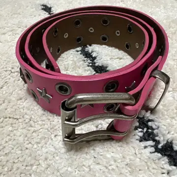 Jaded London 핑크 별 모양 스터드 벨트