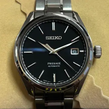 SEIKO PRESAGE 티타늄 자동 와인딩 손목시계