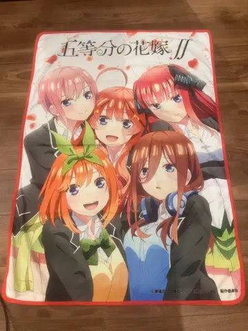 5등분의 신부 II 담요