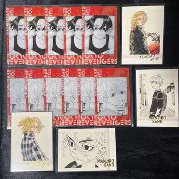 도쿄 리벤저스 동리베 사노 만지로 클리어 카드 파샤코레