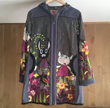 새상품급 ALBEROBELLO 알베로베로 올 패턴 자켓 코트