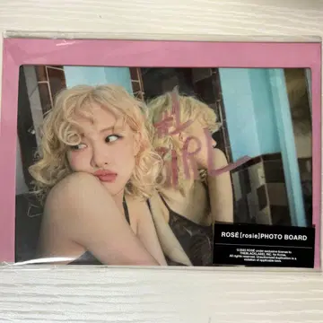 BLACKPINK 로제 사진 보드