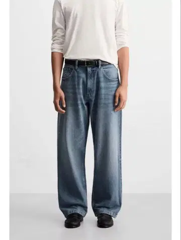 ZARA BAGGY FIT 데님 팬츠