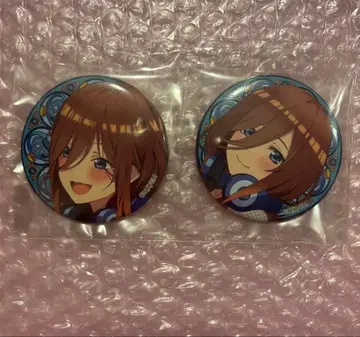 미개봉 새상품 5등분의 신부 미쿠 캔뱃지 ANIQUE 오리지널 일러스트