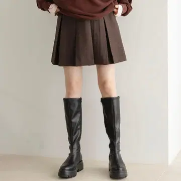 라나테크 플리츠 미니스커트