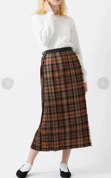 O'NEIL of DUBLIN 별주 패치워크 퀼트 스커트 롱 기장