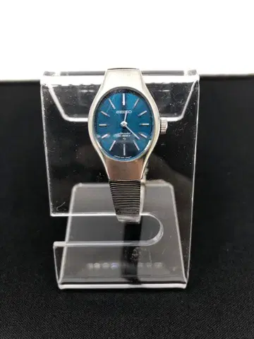 세이코 블루 다이얼 손목시계 러셀 수동 와인딩