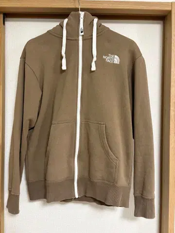 THE NORTH FACE 브라운 풀 집업 후드티 M