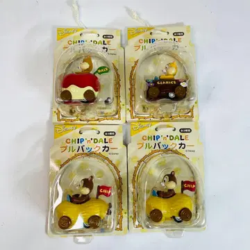 희귀 레어 칩과 데일 풀백카 SEGA 모음