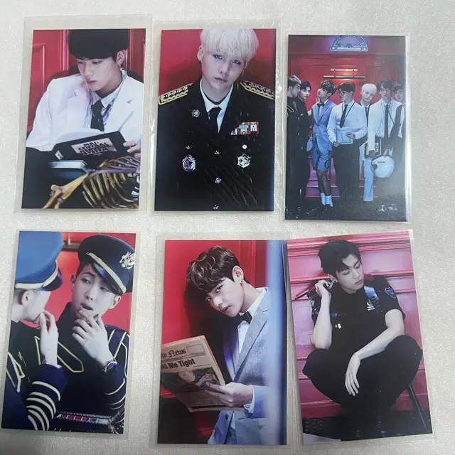 방탄 bts  영포에버 앨범 쩔어 포카 6장 일괄 특전