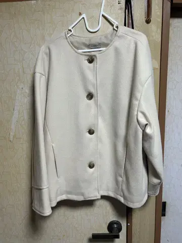 Honeys 노카라 코트 베이지