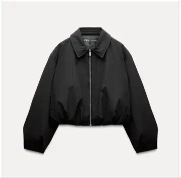 ZARA 숏 집업 자켓