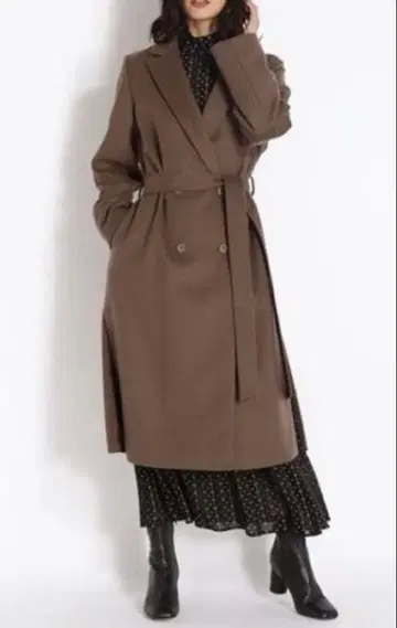 라이트 더블 코트