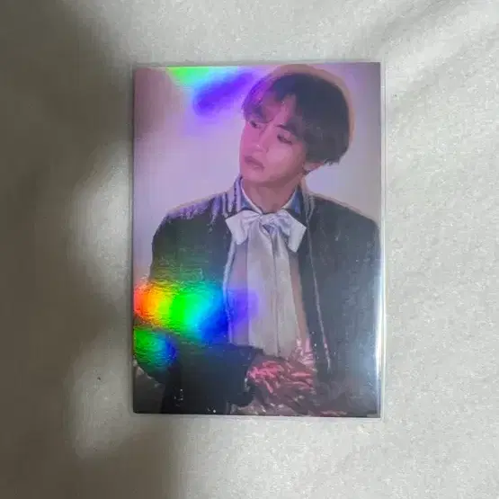 방탄 bts 윙즈 포카 세트 스페셜 홀로그림 포카 뷔 v 태형