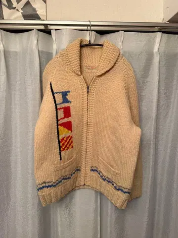 빈티지 코위찬 니트 50s 60s