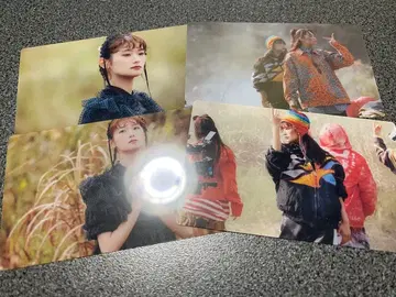 사쿠라자카46 코가라시는 울지 않아 클리어 카드 이노우에 리나 4장 세트