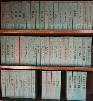 세계 문학 전집 전 48권 카와데 쇼보 신샤 판 + 덤 8권