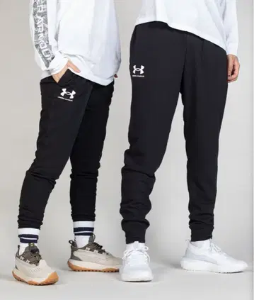 UA 라이벌 테리 조거 팬츠 사이즈 M 블랙