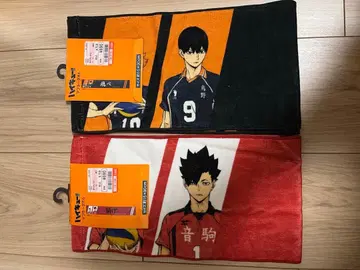 하이큐 머플러 타월 카라스노 고교 네코마 고교