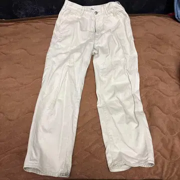 화이트 워크 팬츠 MXRN71M 허리 71