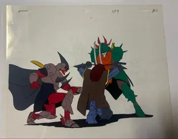 사무라이 트루퍼 선화 & 애니메이션 셀화 슈텐, 나아자, 아쿠냐미슈