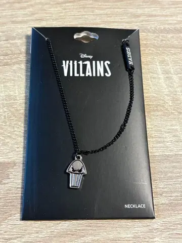 디즈니 빌런즈 헤라클레스 하데스 목걸이