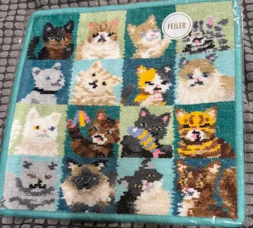 [ 새상품 ] 페이러 FEILER 룩 마이 캣 손수건