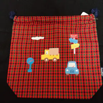 미사용 새상품 familiar 파미리아 복조리 파우치 레드 XF2