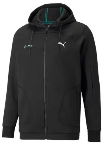 PUMA 메르세데스 벤츠 지퍼 후드티 XS